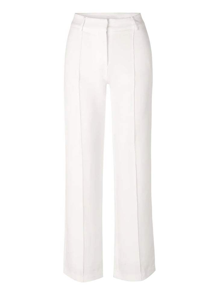 Fiorella elastic waist flowing wide leg trousers – image 9