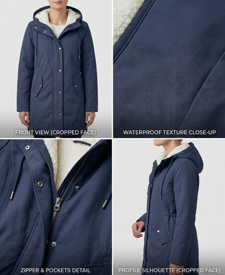 Colette fleece lined winter parka – image 9