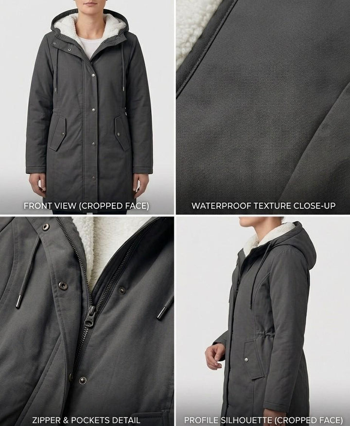 Colette fleece lined winter parka – image 13