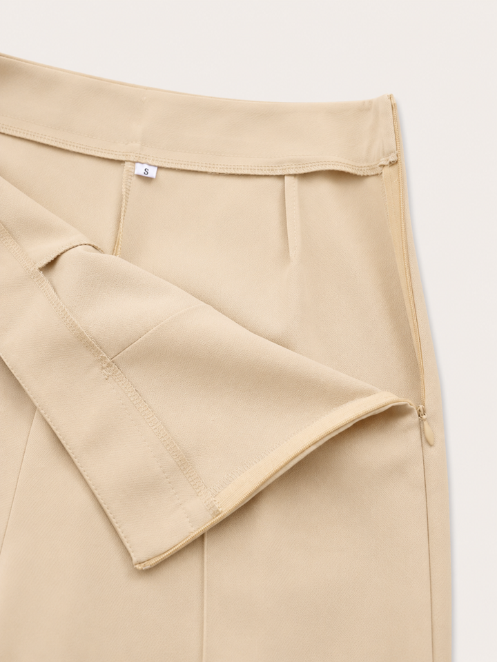 Brooke belted blazer and wide leg trouser suit – image 5