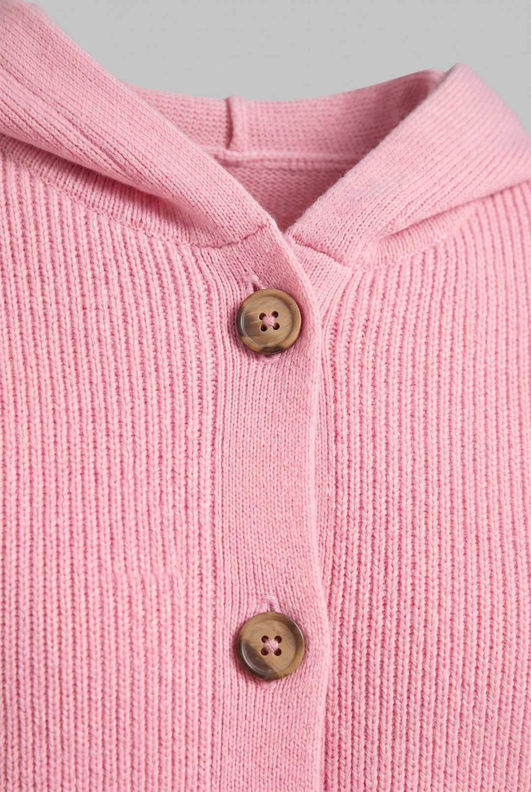 Bianca hooded button front knit cardigan – image 3