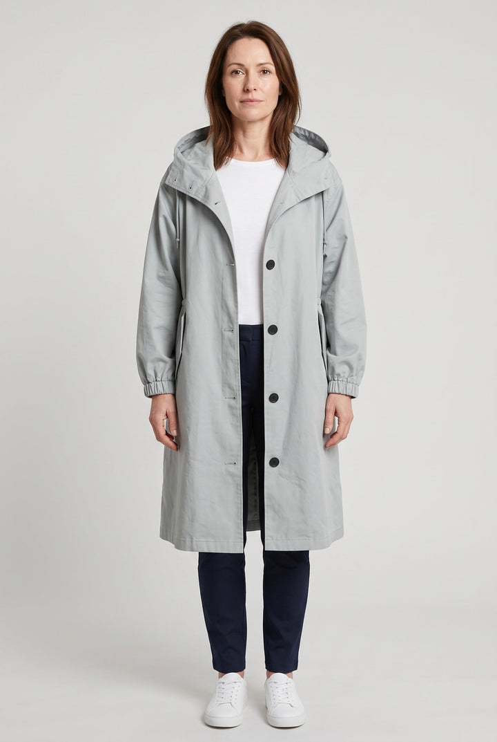 Hattie Elegant Oversized Hooded Coat