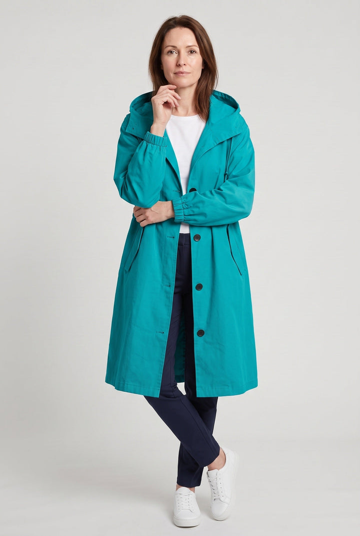 Hattie Elegant Oversized Hooded Coat - image 9