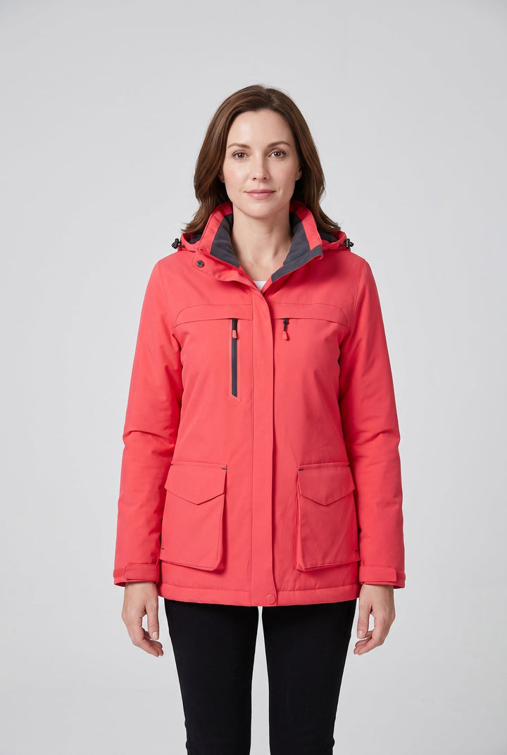 Vera USB heated hooded jacket