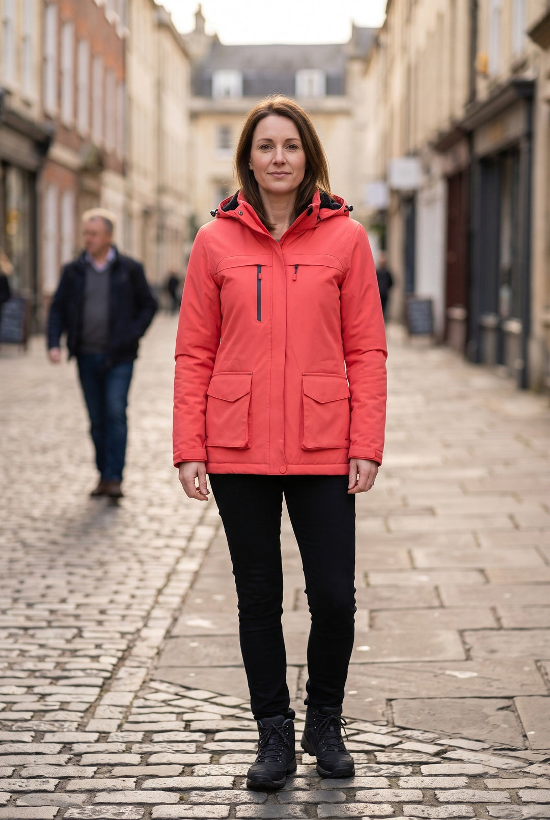Vera heated jacket in pink