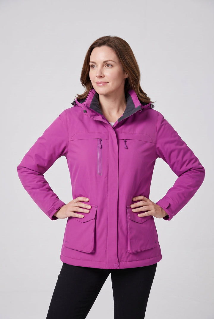 Vera heated jacket in black