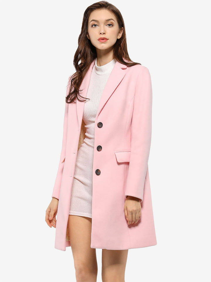 Bertille classic tailored coat with collar – image 6