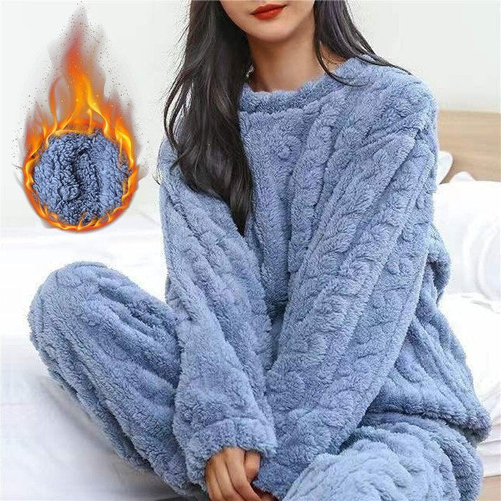 Sofia | Elegant Fleece Pyjama Set