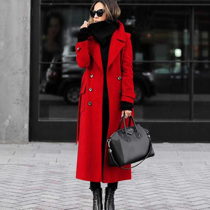 Helene long double breasted winter coat