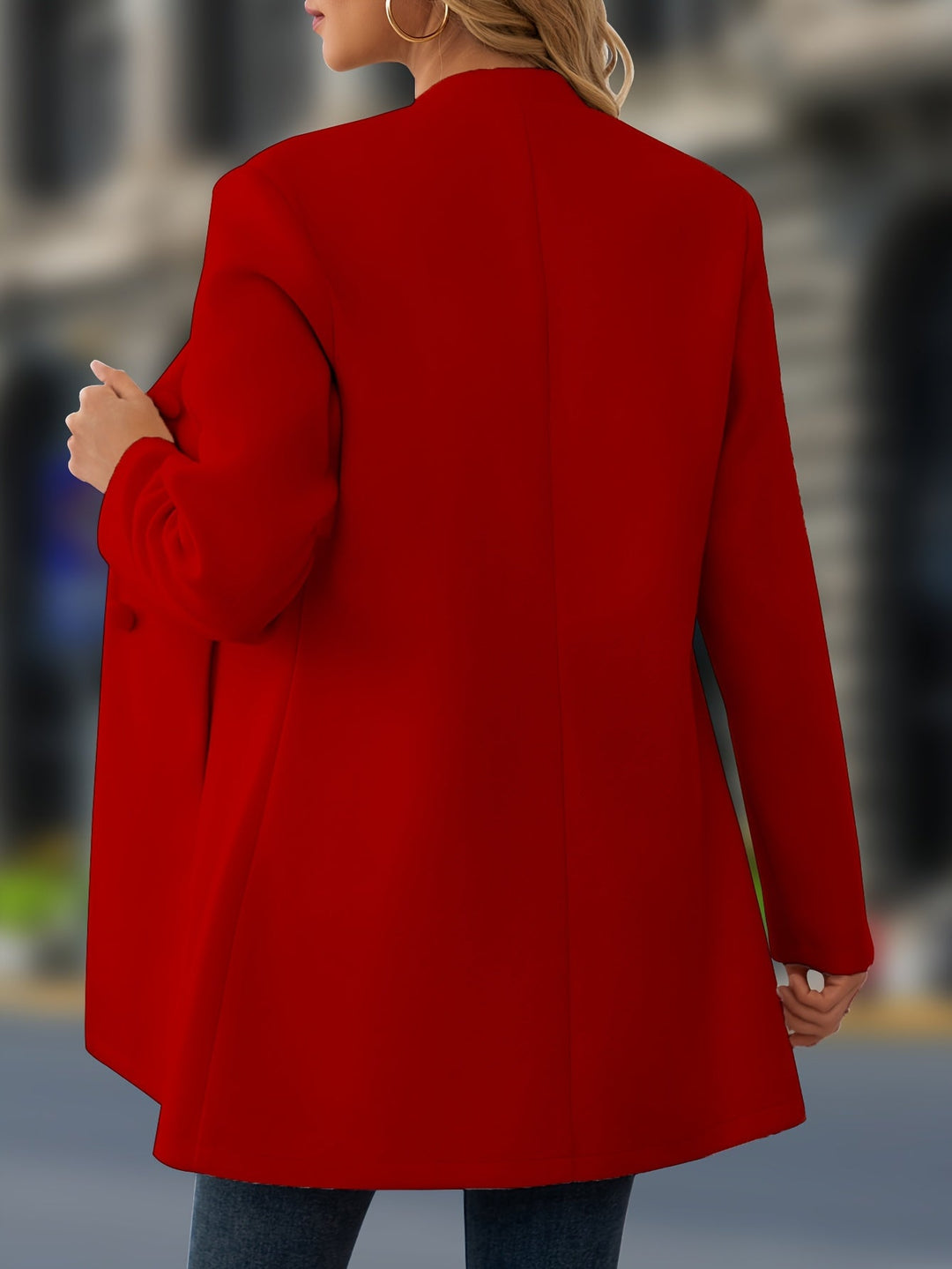 Celandine stand collar belted coat – image 6