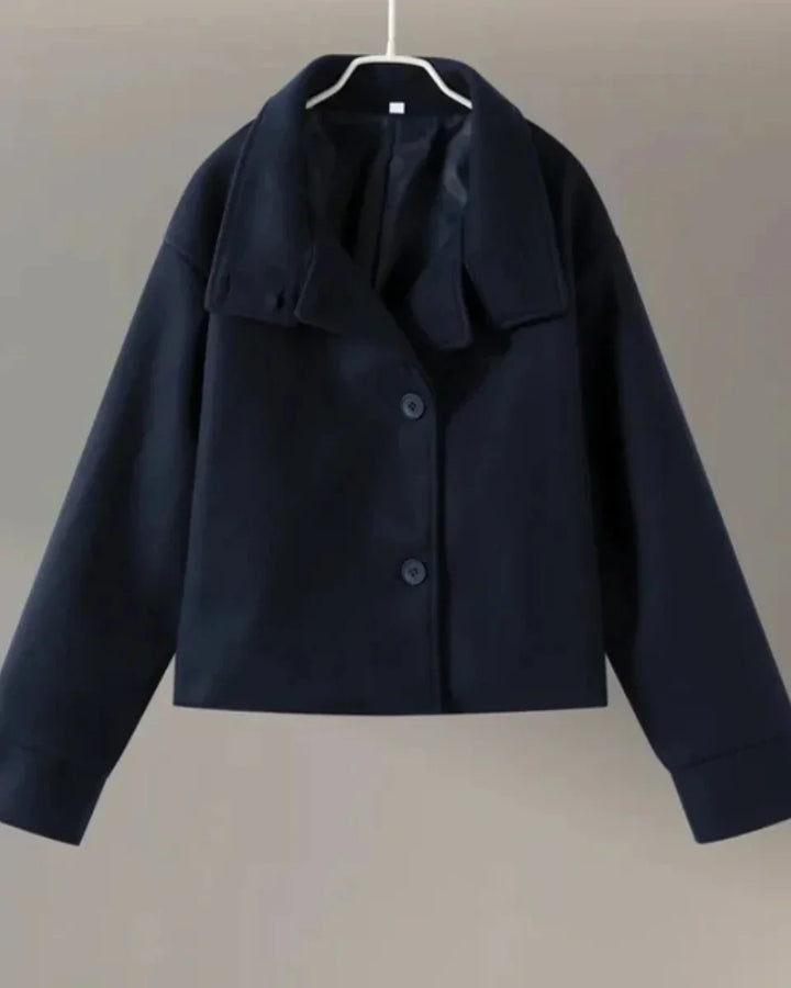 Anwen high neck cropped coat – image 4