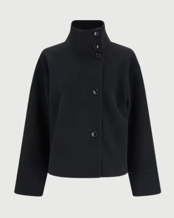Anwen high neck cropped coat – image 9
