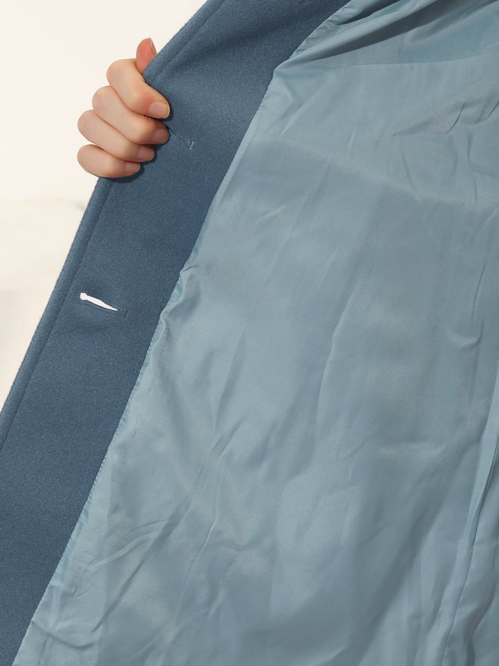 Perrine notch lapel fit and flare trench coat – image 14
