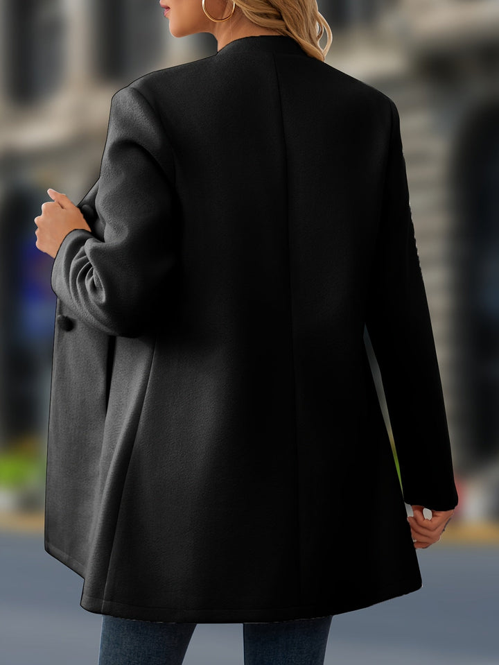 Celandine stand collar belted coat – image 5