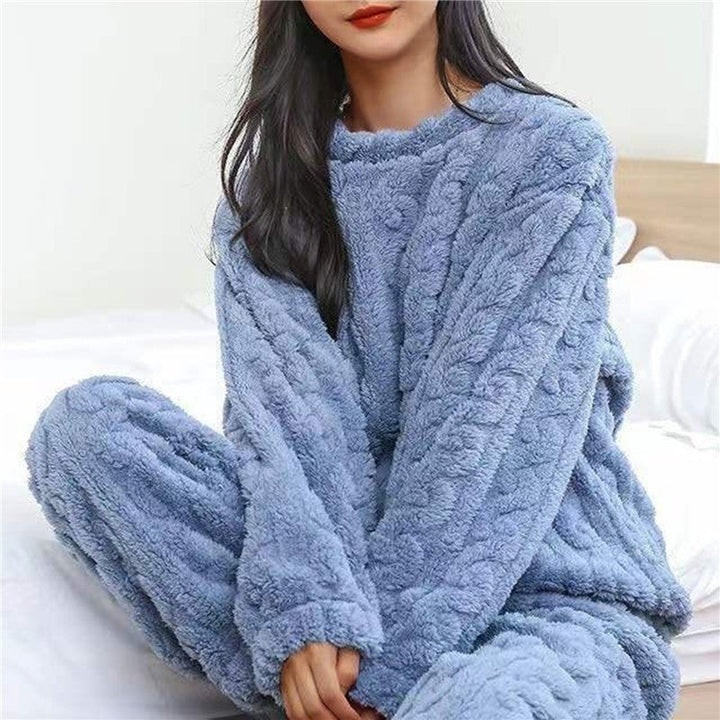 Sofia | Elegant Fleece Pyjama Set