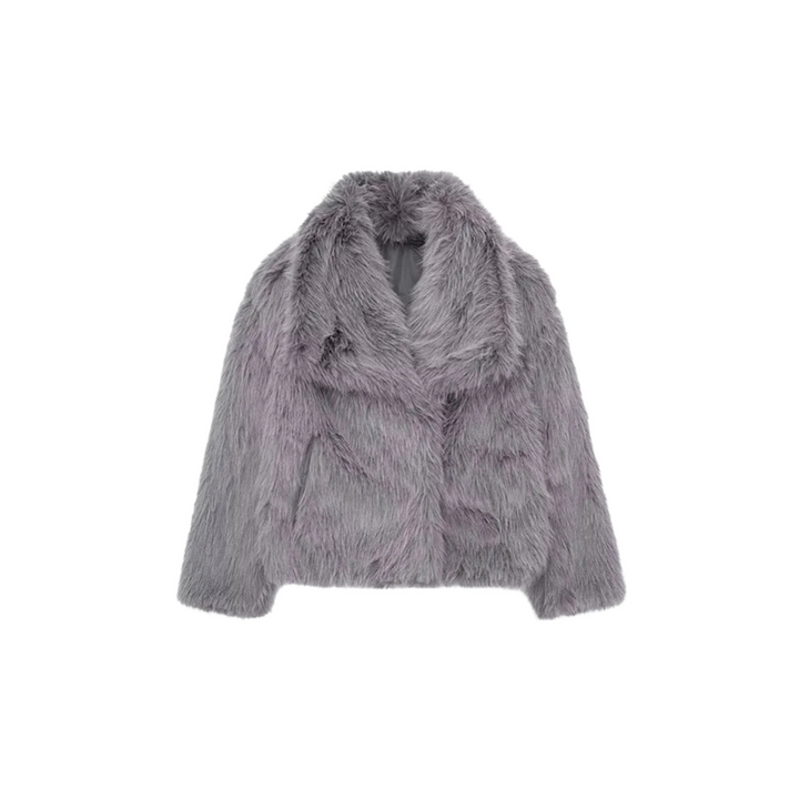 Bettina notch lapel oversized coat – image 11