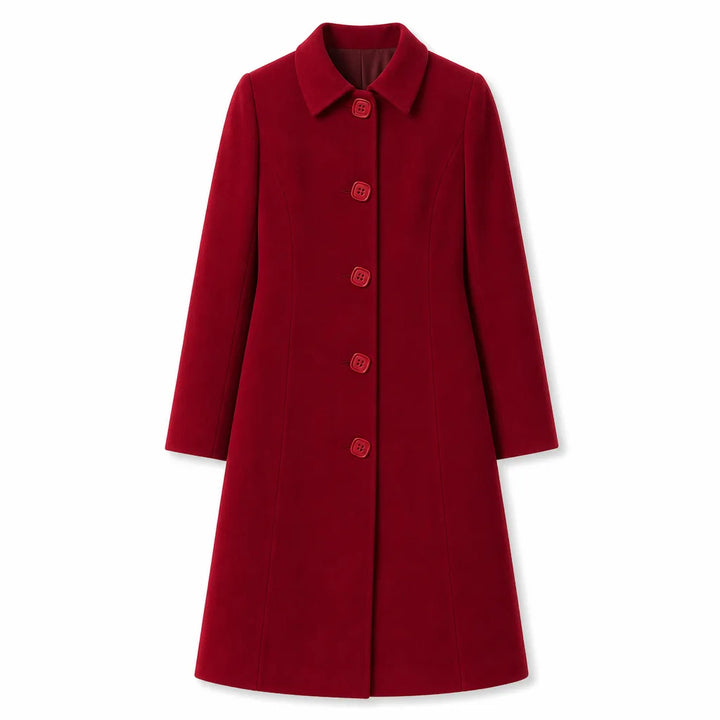 Abigail fit and flare longline coat – image 4