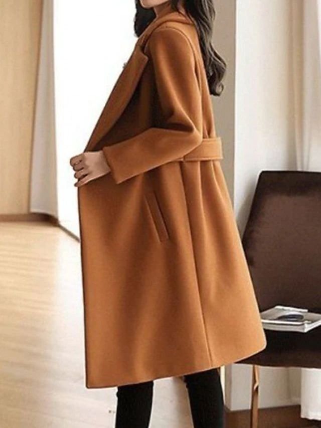 Keziah belted tailored coat – image 4