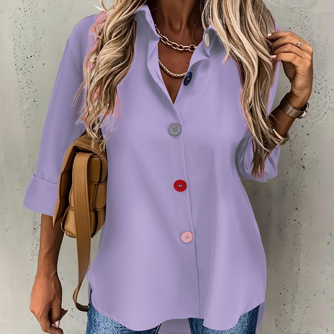 Vanessa Elegant Button Front Blouse - image 10