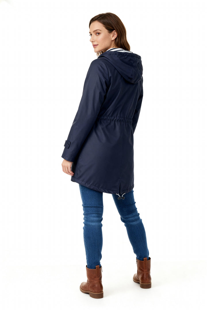 Léonie hooded oversized statement coat – image 3