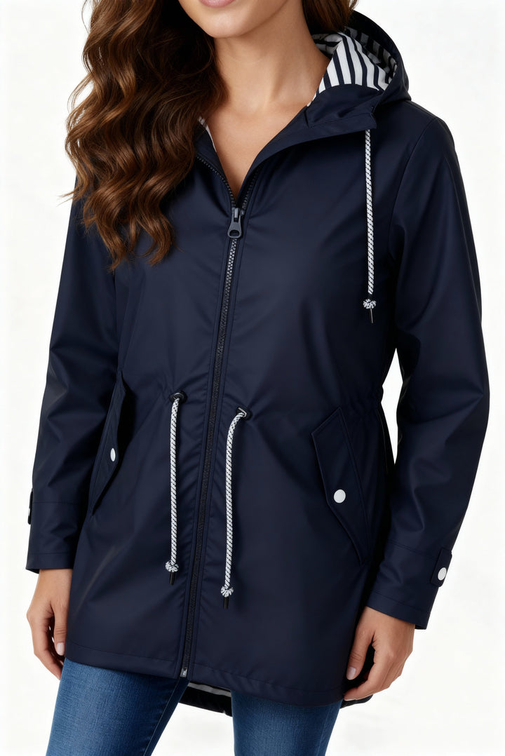 Léonie hooded oversized statement coat – image 4