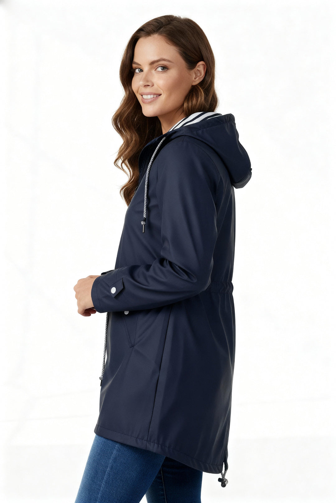 Léonie hooded oversized statement coat – image 5