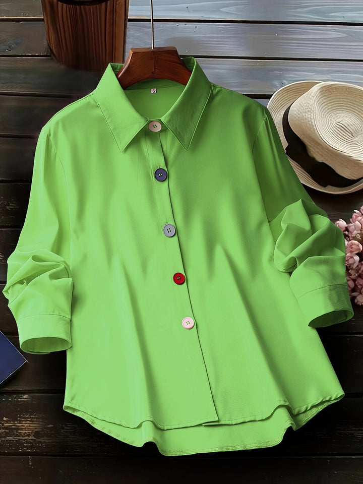 Vanessa Elegant Button Front Blouse - image 20