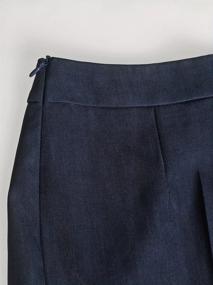 Holly long blazer and flared trouser suit – image 6