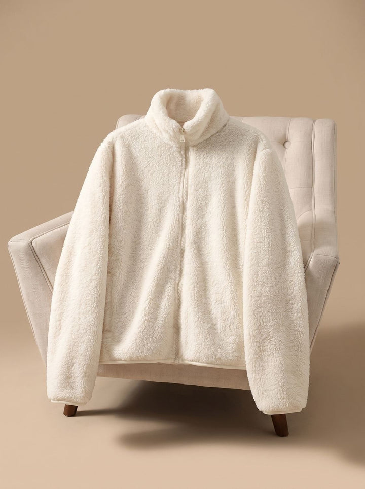 Annika | Elegant Oversized Fleece Jacket