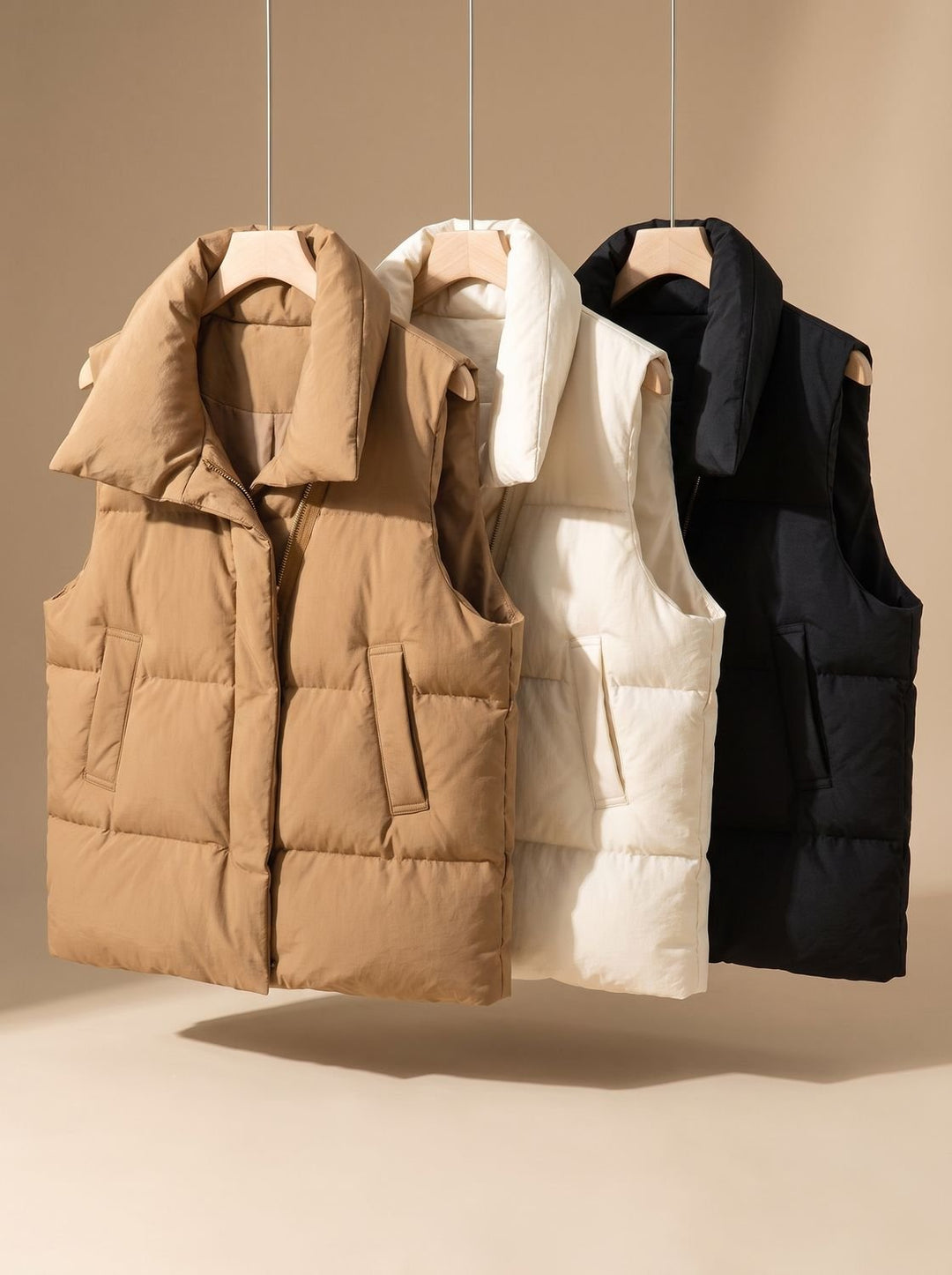 Bernadette | Elegant Quilted Gilet with Shawl Collar