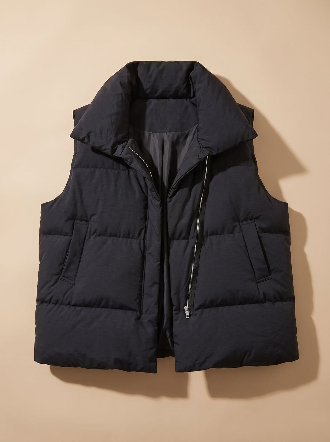 Bernadette | Elegant Quilted Gilet with Shawl Collar