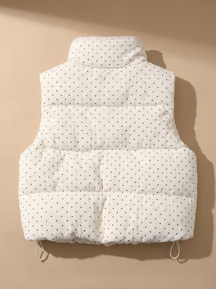 Marie | Elegant Teddy Lined Quilted Gilet