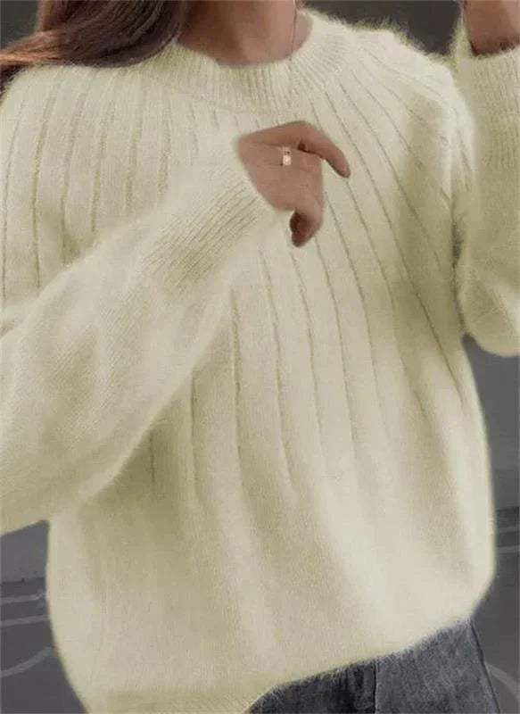 Elsa cashmere blend jumper in pink