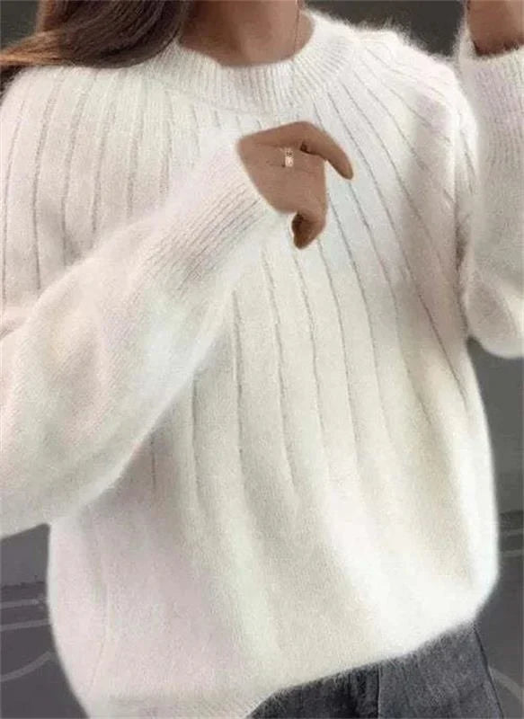 Elsa cashmere blend jumper in yellow
