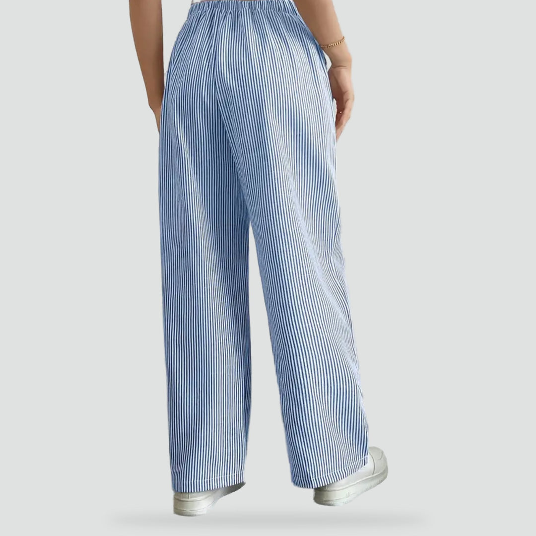 Lorelei wide leg trousers in grey