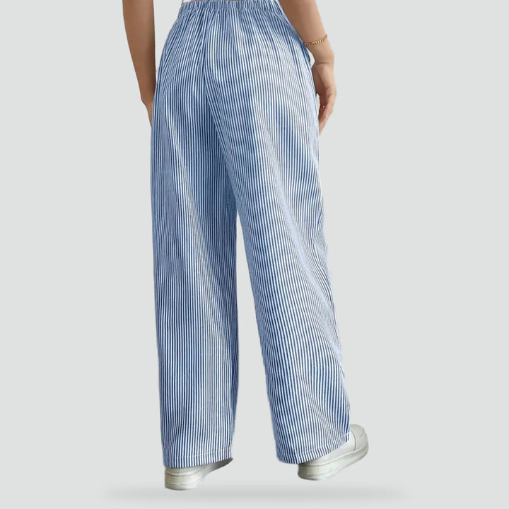 Lorelei wide leg trousers in grey