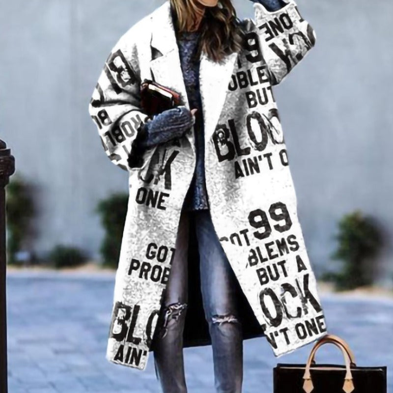 Justine warm wool blend coat – image 7