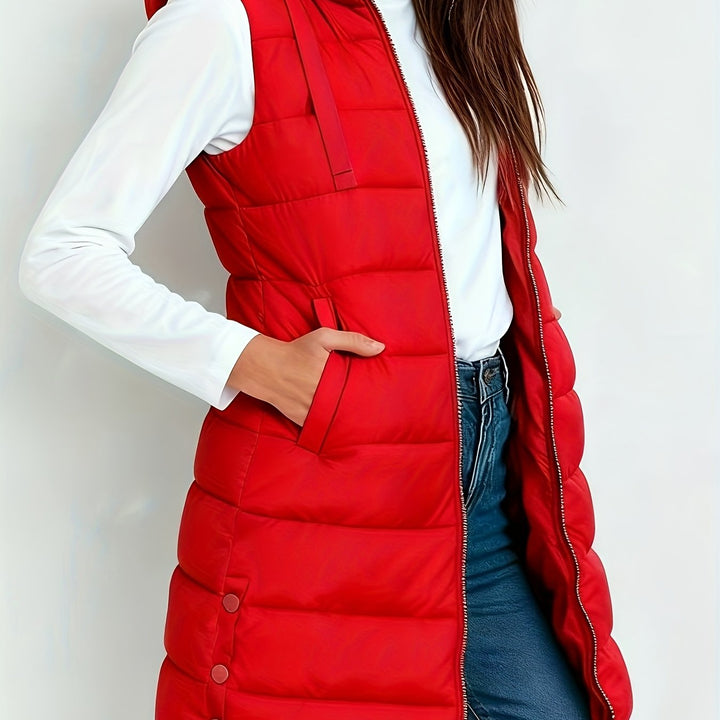 Brielle hooded relaxed long coat – image 14