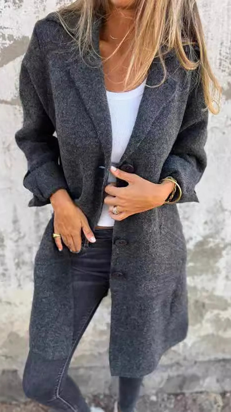 Mina tailored vintage style winter coat – image 2