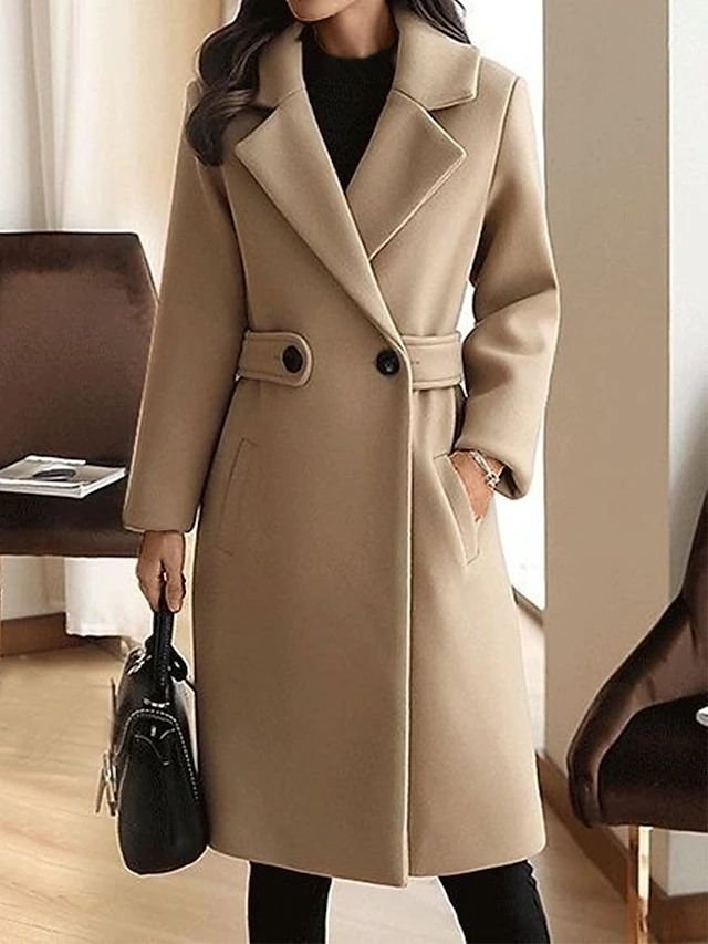 Keziah belted tailored coat – image 5