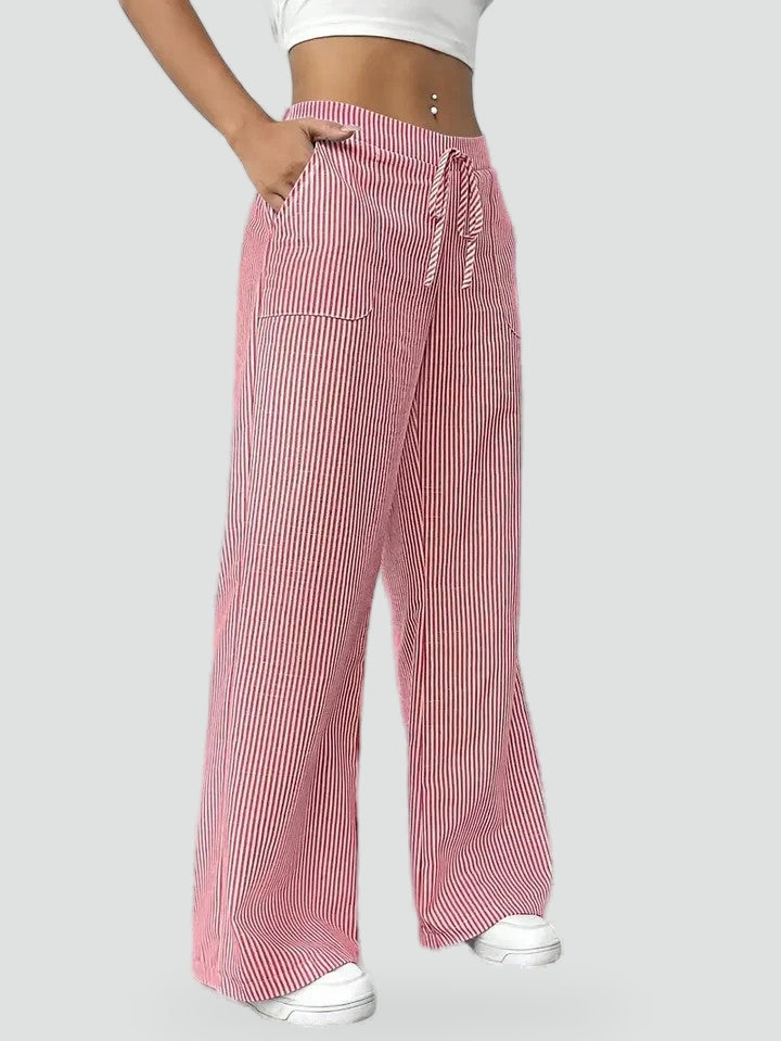 Greer wide leg trousers, full length