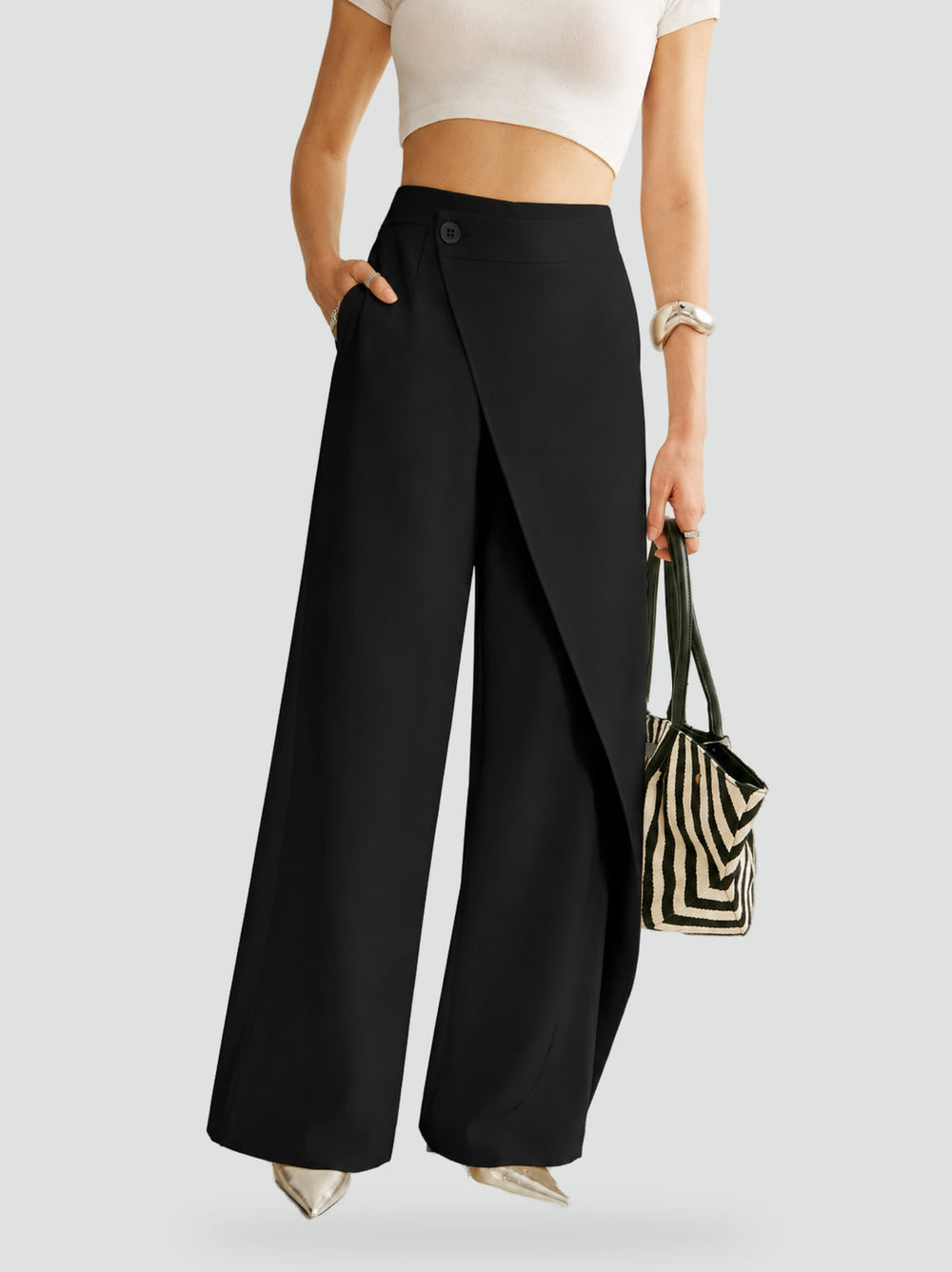 Portia tailored trousers in apricot