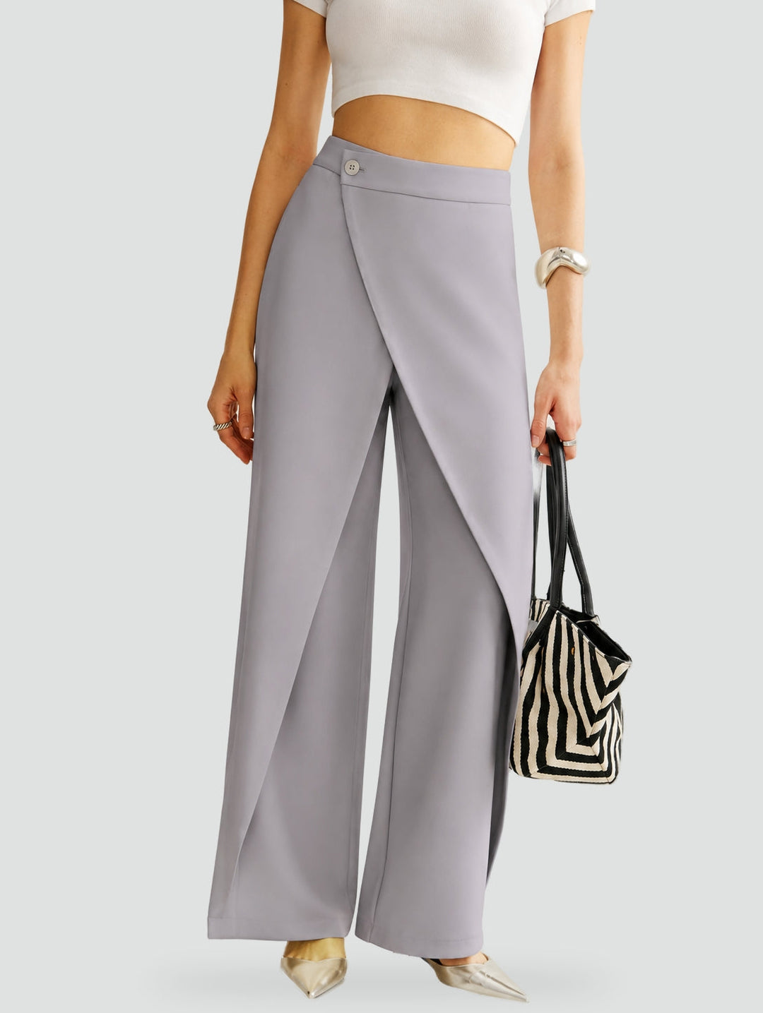 Portia tailored trousers, fabric detail