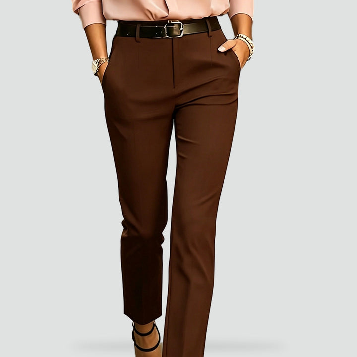Tabitha high waist tailored trousers, detail