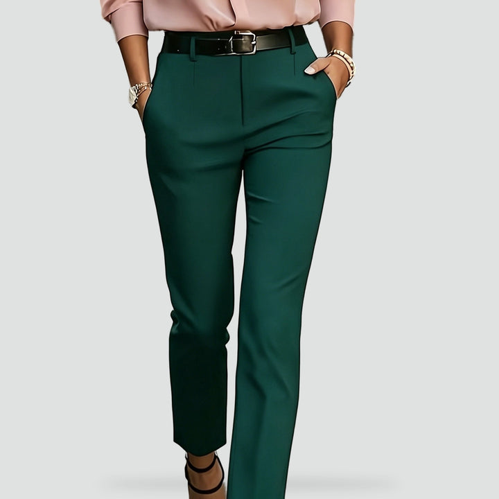 Tabitha high waist tailored trousers, side view