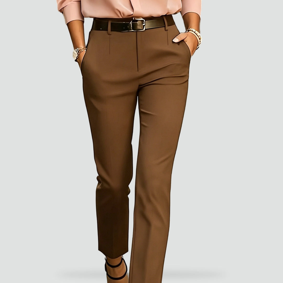 Tabitha high waist tailored trousers, full length