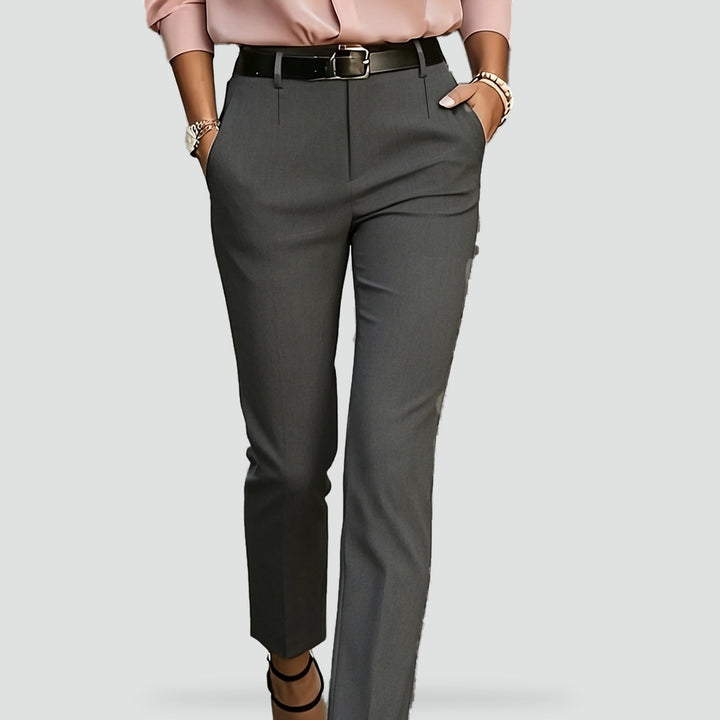 Tabitha high waist tailored trousers, waist detail