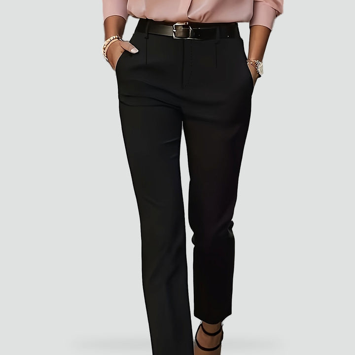 Tabitha high waist tailored trousers, pocket detail