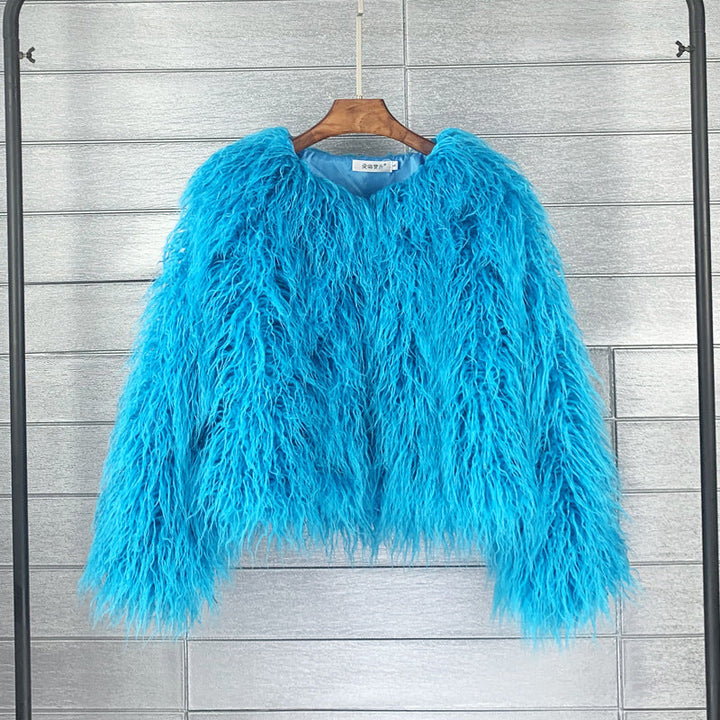 Yara faux fur coat – image 2