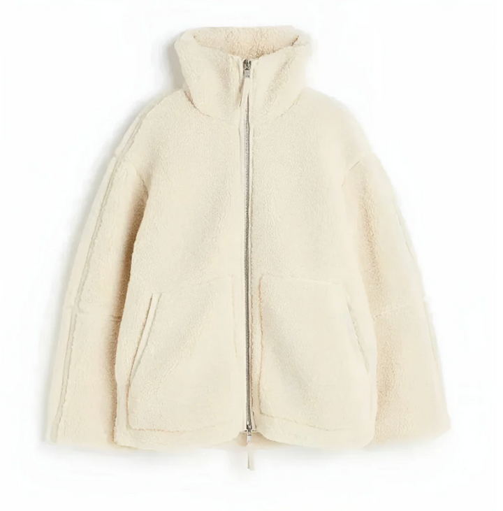 Marguerite high neck oversized coat – image 10